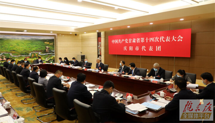 慶陽市代表團認(rèn)真討論省第十四次黨代會報告和省紀(jì)委工作報告