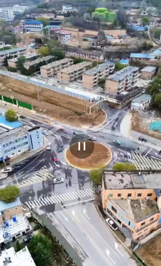 【V視】破堵！慶城新區(qū)路口“變身”