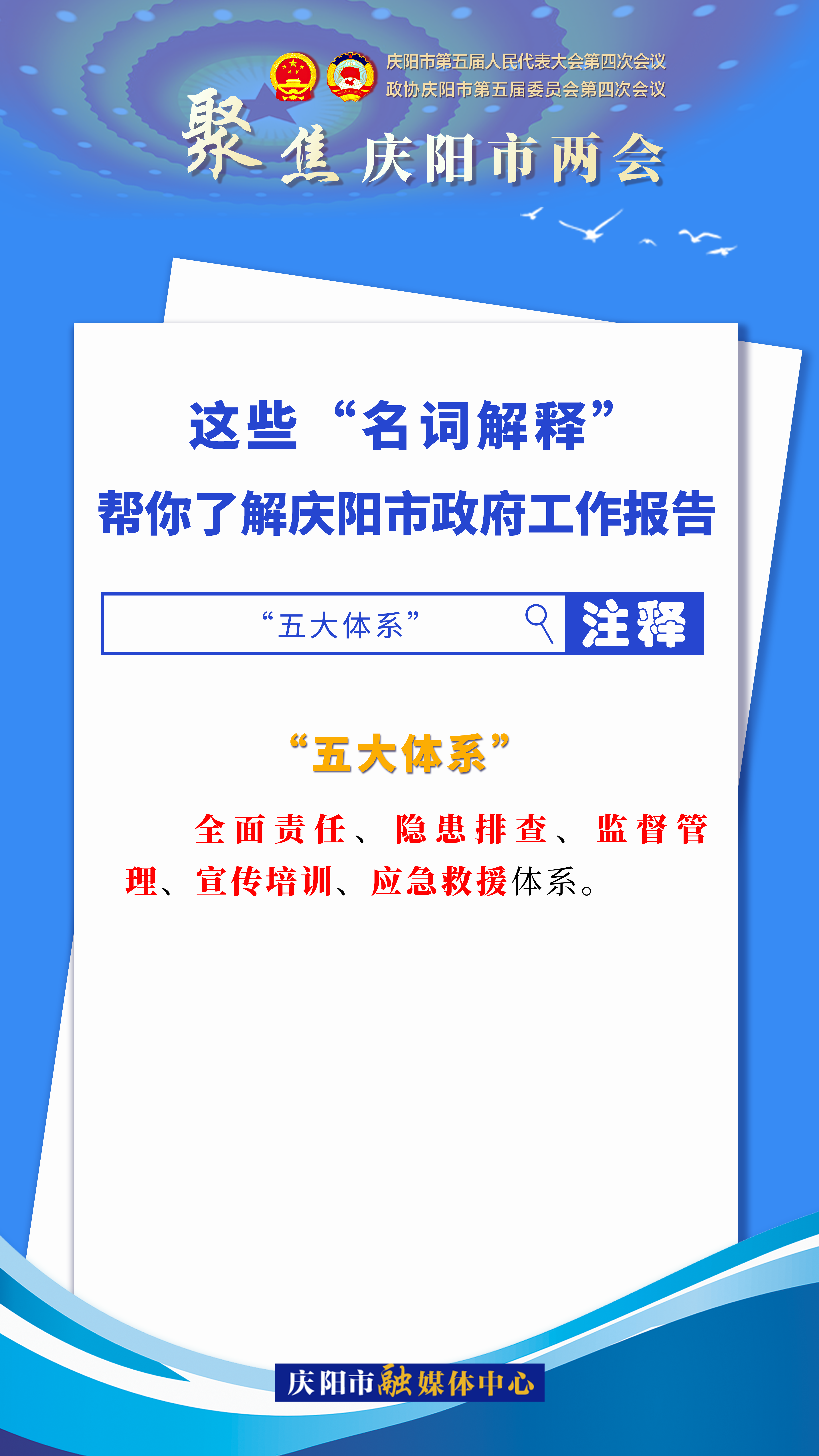 海報｜這些“名詞解釋”，幫你了解慶陽市政府工作報告（6）
