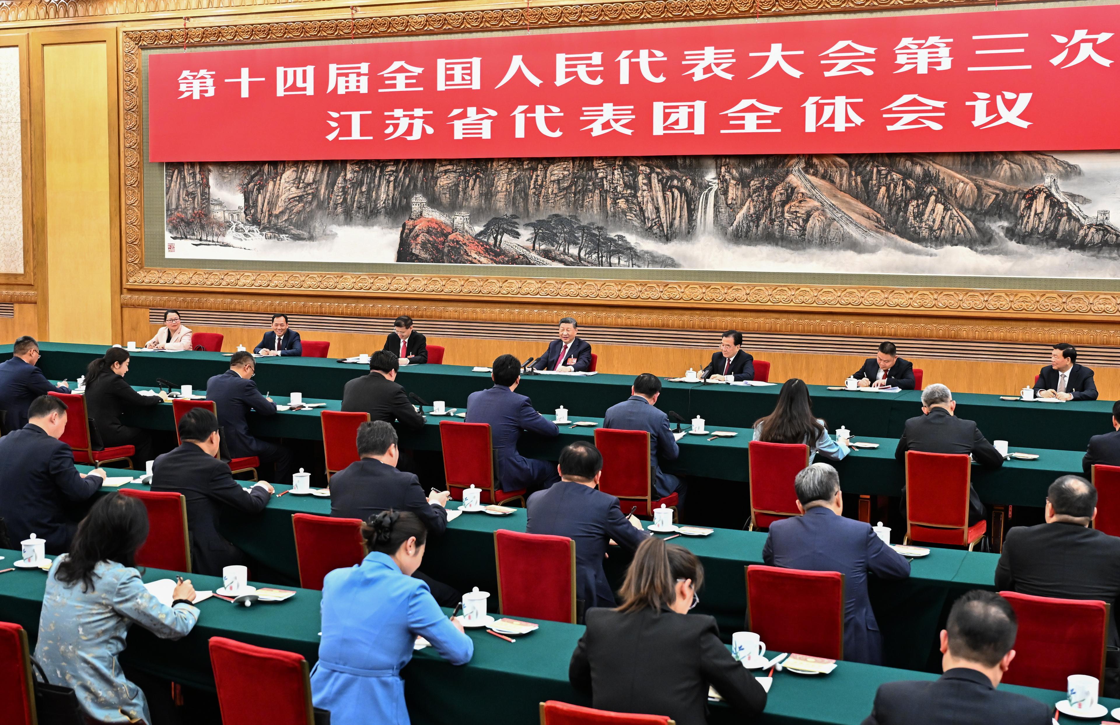 一見·總書記為何關注代表委員通道？